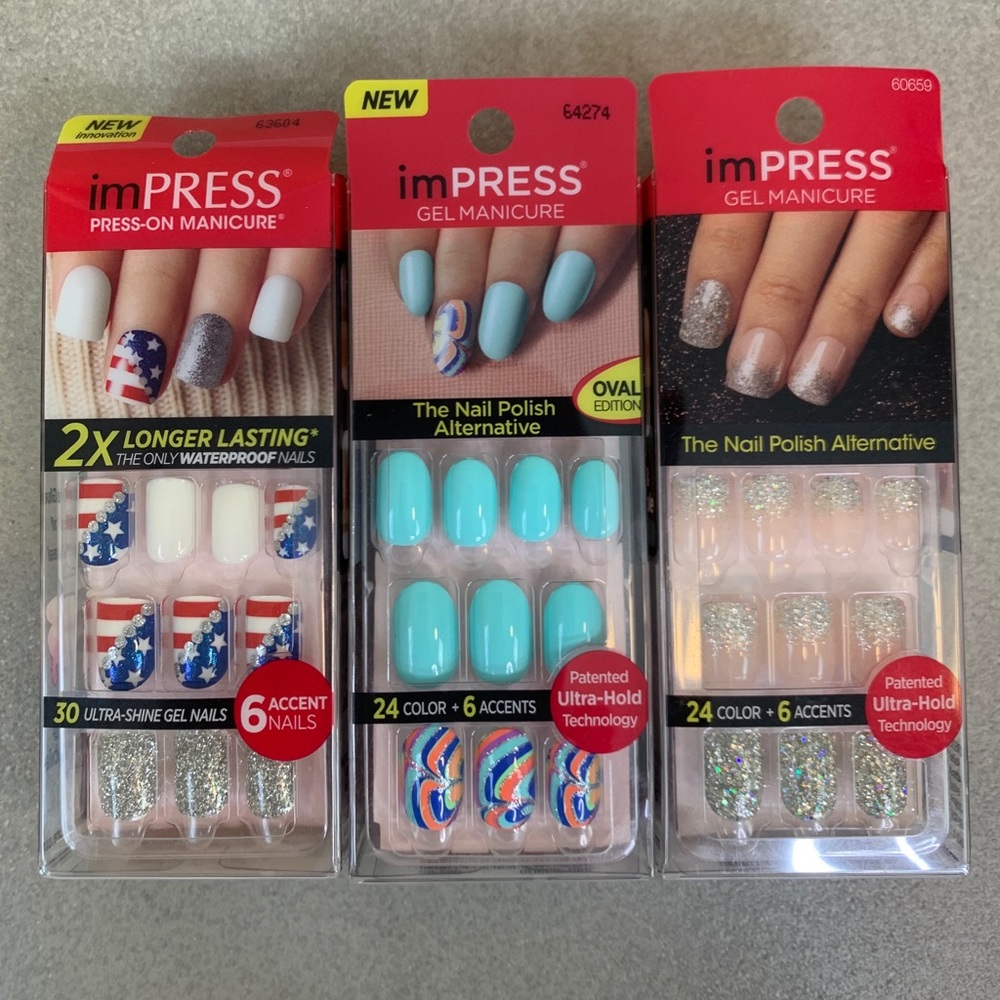 Kiss imPress Press on nails Ultra Gel Shine